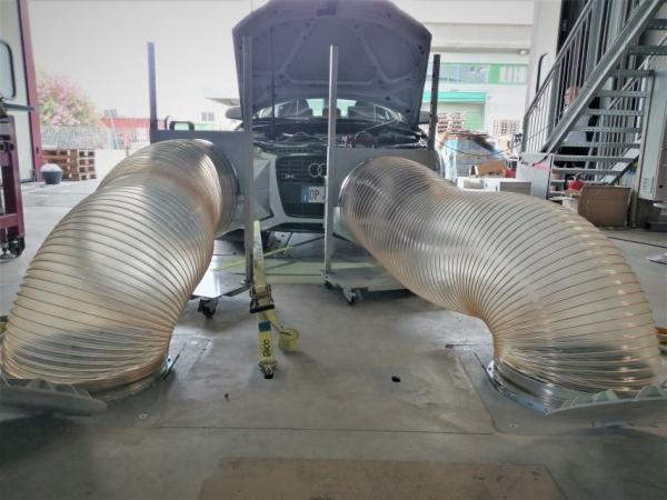 Alternative solution: underfloor cooling fans.