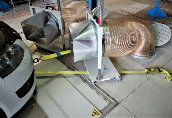 Alternative solution: underfloor cooling fans.